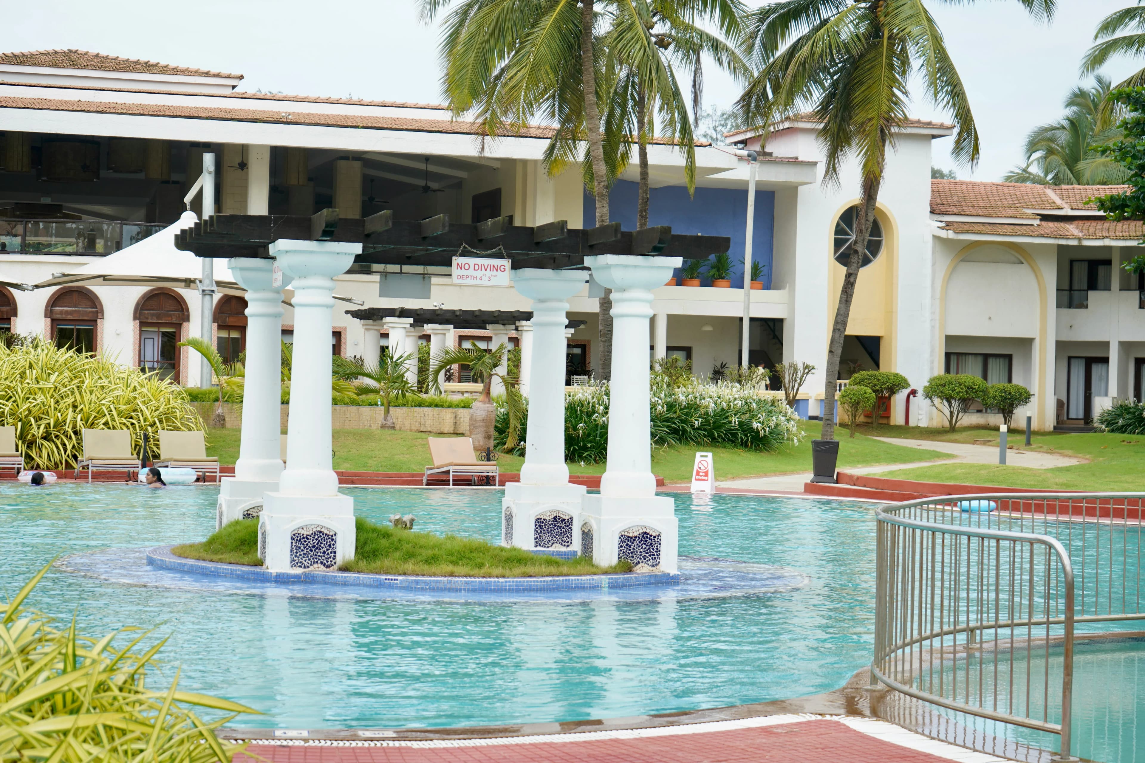 Luxury Resort Pool Complex