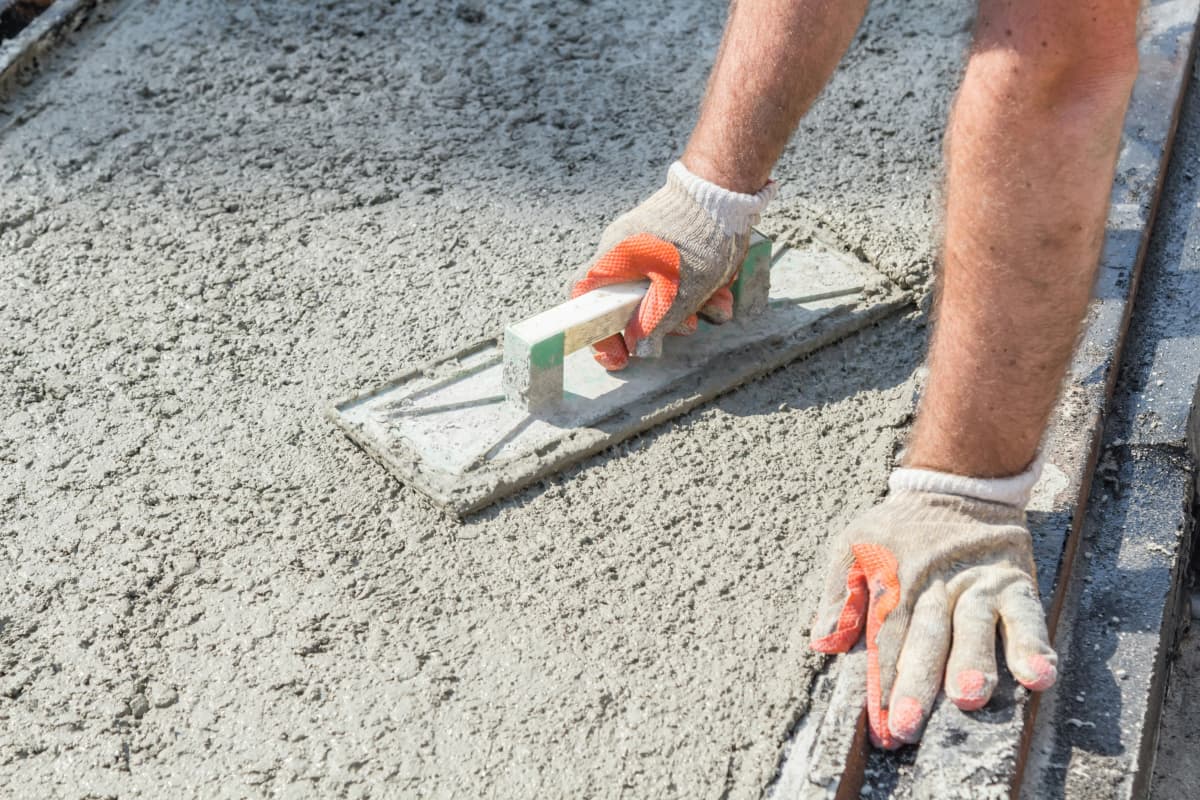 Concrete Repair Services work example