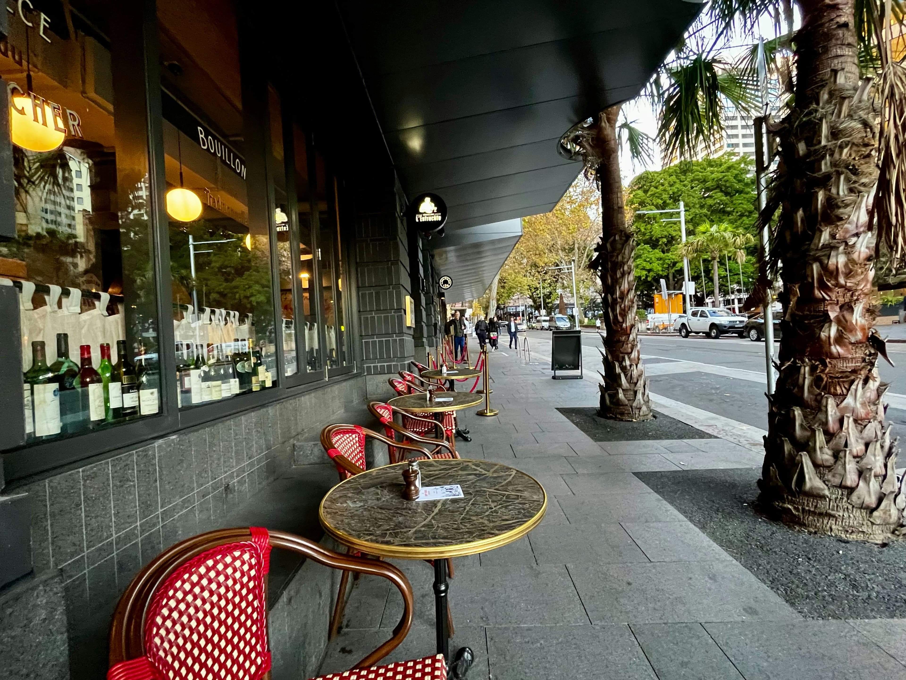 Restaurant Patio & Sidewalk